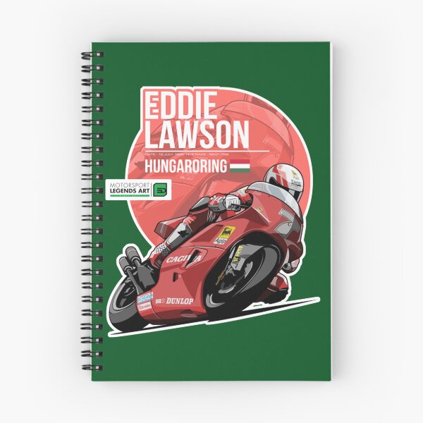 Item preview, Eddie Lawson 1992 Hungaroring    designed and sold by DCRCarCulture.