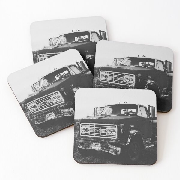 Item preview, Old Truck BnW Photograph designed and sold by nj-photos-mt.