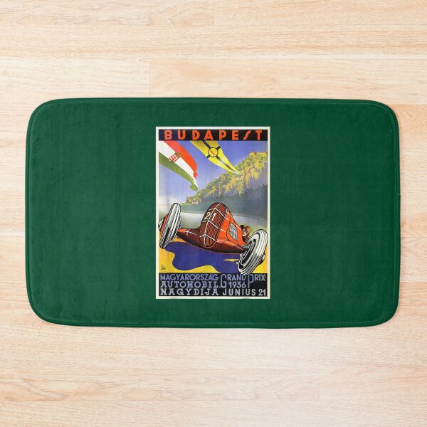 Item preview, Budapest Grand Prix vintage motor racing    designed and sold by DCRCarCulture.