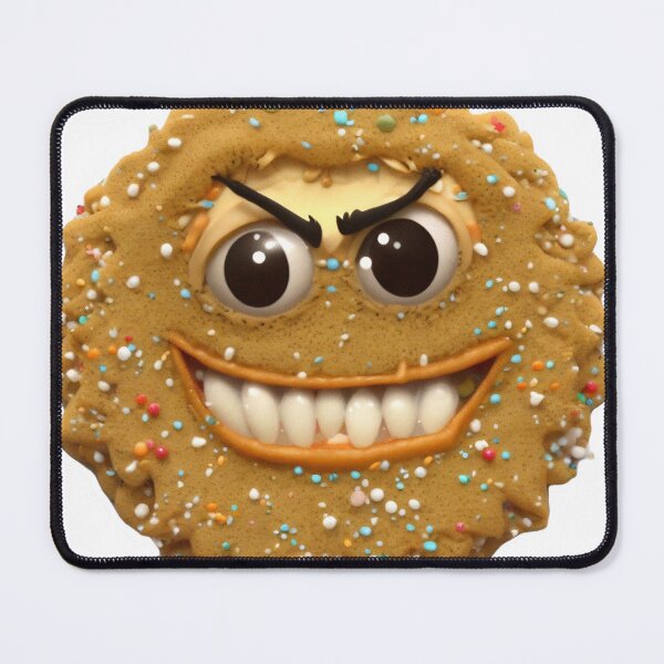 Item preview, Gregor, the sneaky evil monster biscuit designed and sold by SheepAttack.