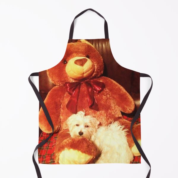Item preview, Puppy resting on teddy bear designed and sold by ArtistryHQ.