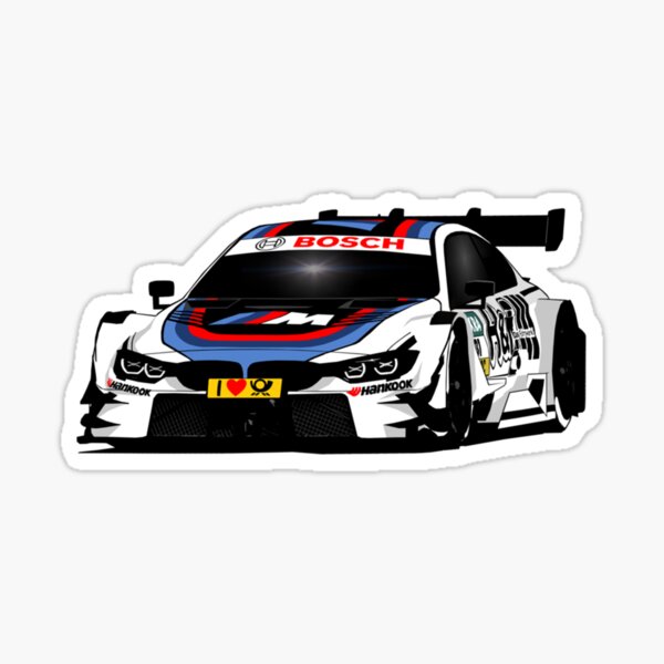 Aperçu de l'œuvre Course de voitures de tourisme DTM créée et vendue par DCRCarCulture.