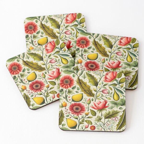 Item preview, Bohemian Garden floral pattern designed and sold by Glimmersmith.