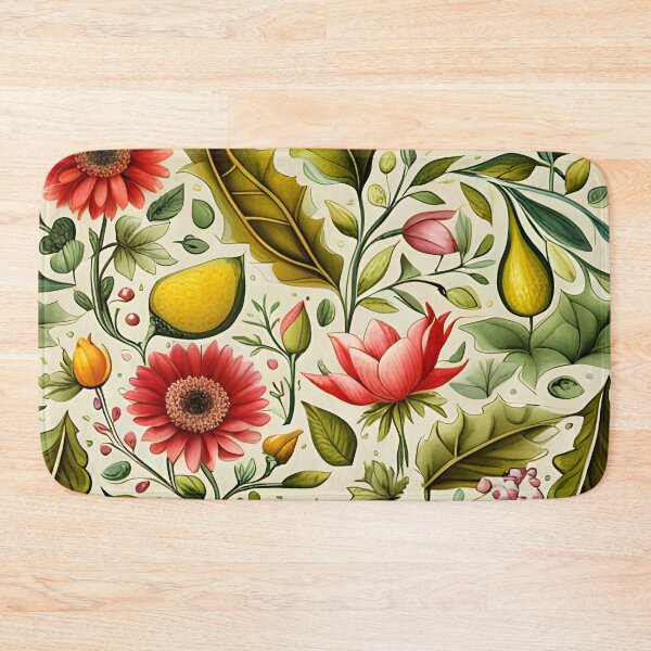 Item preview, Bohemian Garden floral pattern designed and sold by Glimmersmith.