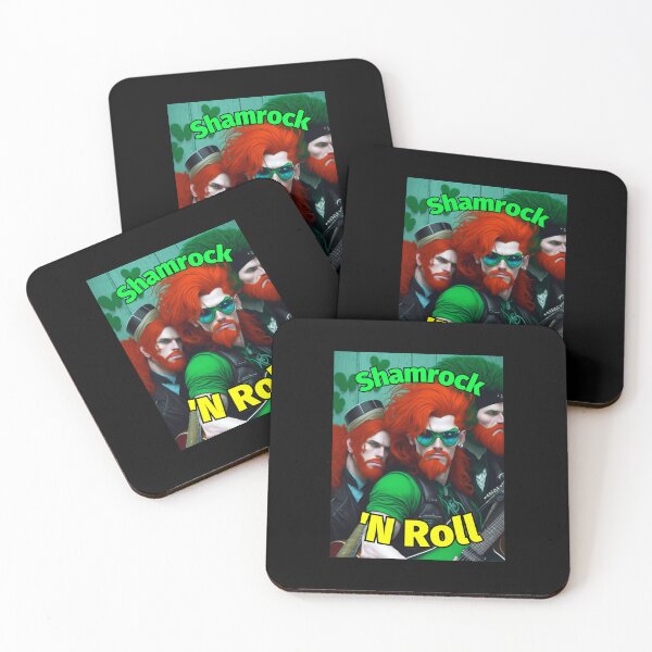 Item preview, Shamrock 'N Roll designed and sold by IrishPOD.