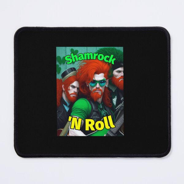 Item preview, Shamrock 'N Roll designed and sold by IrishPOD.