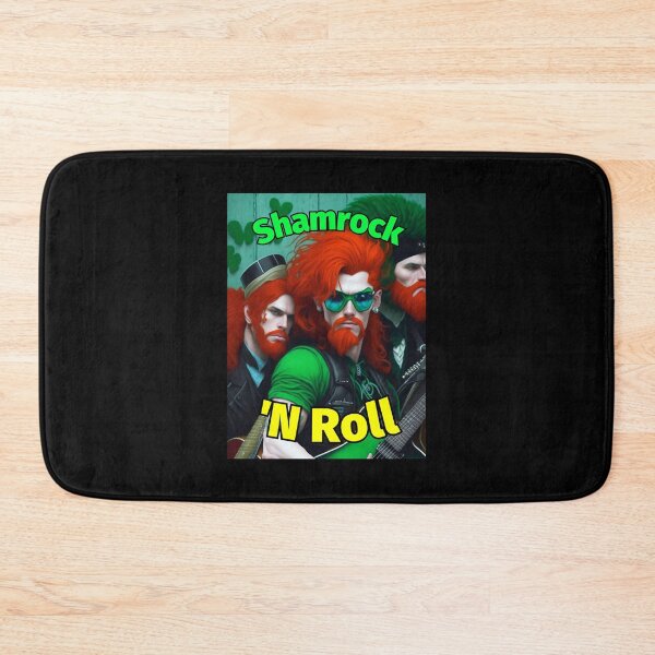 Item preview, Shamrock 'N Roll designed and sold by IrishPOD.