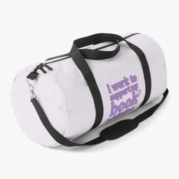 Item preview, I work to support my book addiction designed and sold by Aspie Turtle.