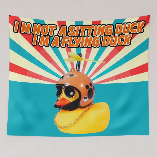 Item preview, retro duck designed and sold by Shami23art.