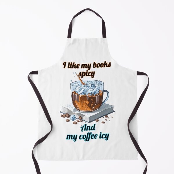 Item preview, I like my books icy and my coffee spicy designed and sold by ARTSY900.