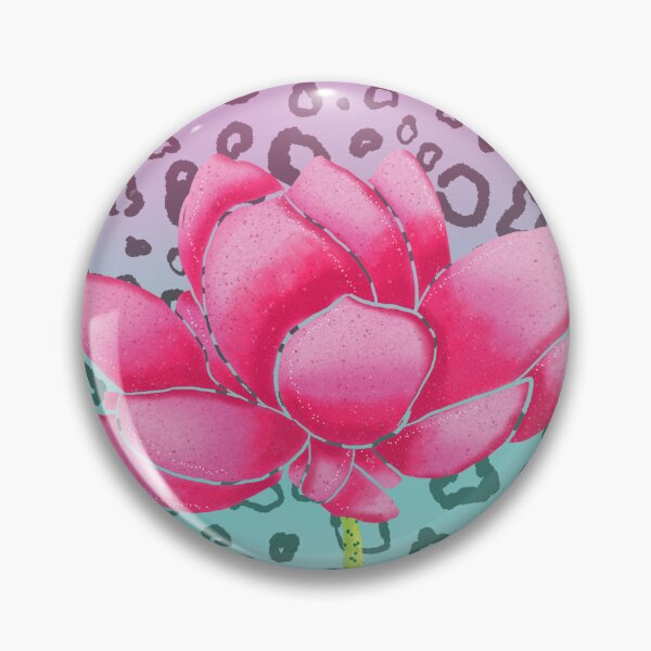 Item preview,  Fondo de leopardo Zen Flower designed and sold by Artful Things.
