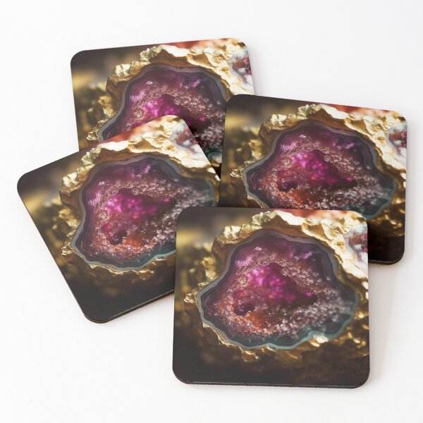 Item preview, Ruby Geode designed and sold by marbleco.