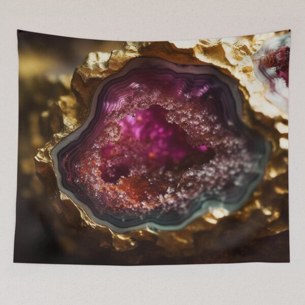 Item preview, Ruby Geode designed and sold by marbleco.