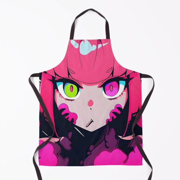 Item preview, Cute Bubble Goth Anime Girl With Pink Hair designed and sold by Ayumi Nakamura.