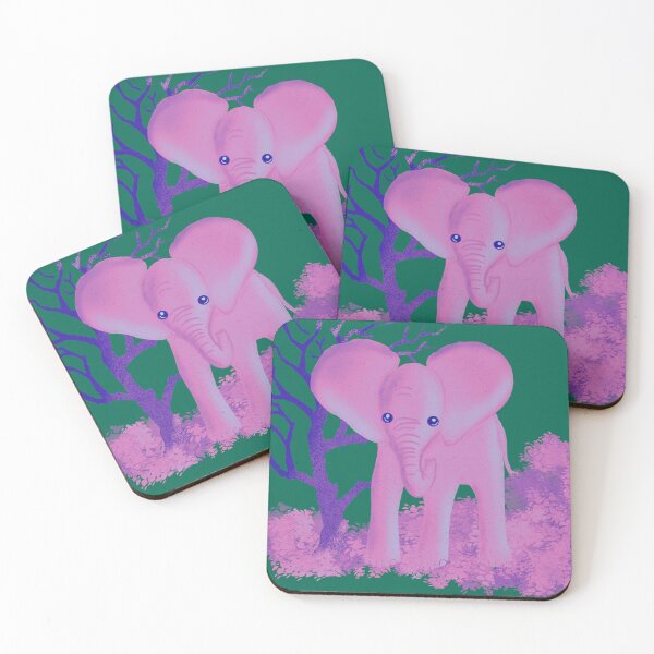 Item preview, a pink elephant designed and sold by Artful Things.