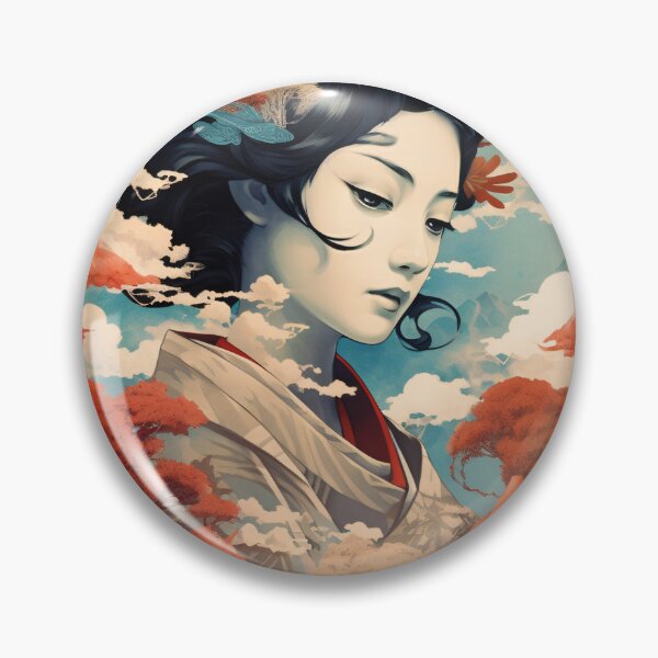 Artikelvorschau, Ukiyo-e-Kunst entworfen und verkauft von MidJourneymen.