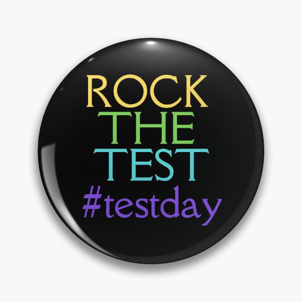 Item preview, Funny Rock The Test Final Exam Testing Teacher Student designed and sold by MagicSD Designs.