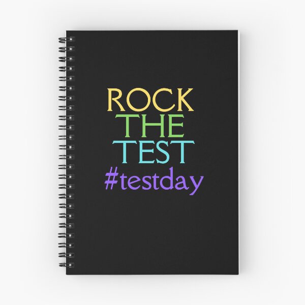 Item preview, Funny Rock The Test Final Exam Testing Teacher Student designed and sold by MagicSD Designs.