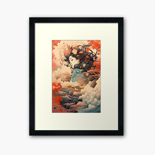 Aperçu de l'œuvre Art Ukiyo-e créée et vendue par MidJourneymen.