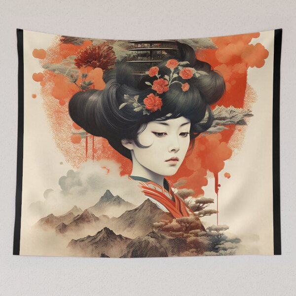 Item preview, Ukiyo-e art designed and sold by MidJourneymen.