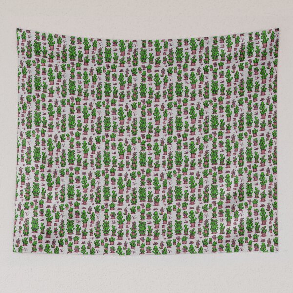 Item preview, repeating cacti pattern designed and sold by Ritchie-Dee.