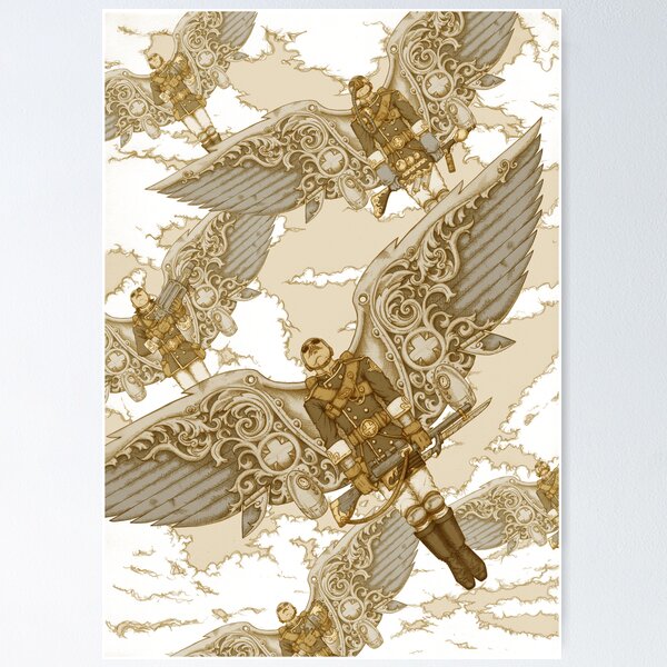 Peregrine Squadron on Maneuvers Poster