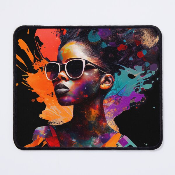 Item preview, African Woman Bursts of Power designed and sold by AfroMosaic.