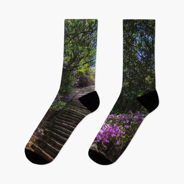 Artikelvorschau, Treppen durch blühende Natur entworfen und verkauft von Shizenkai.