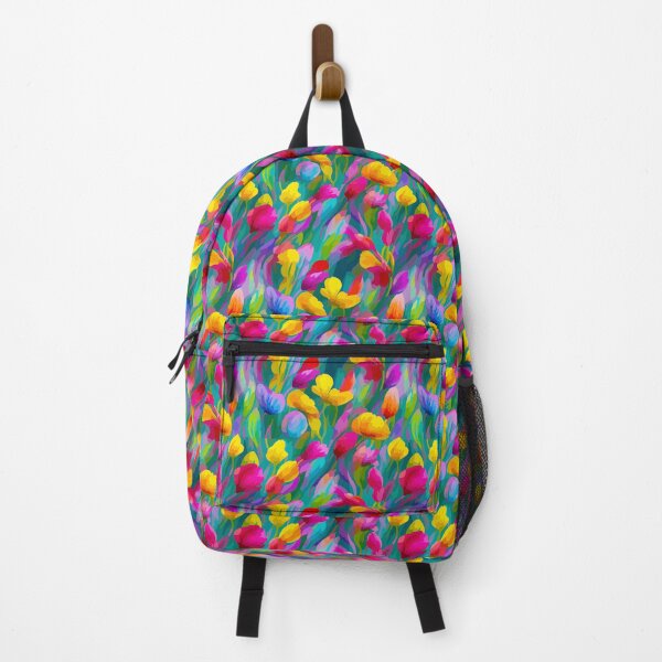 Item preview, rainbow tulips repeating seamless pattern lgbtq designed and sold by Ritchie-Dee.