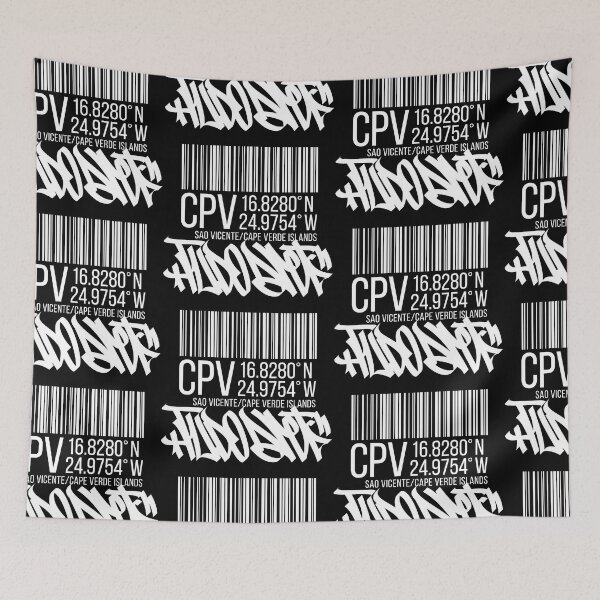 Item preview, Sao Vicente, Cape Verde (white) designed and sold by ICYMI-DZNS.