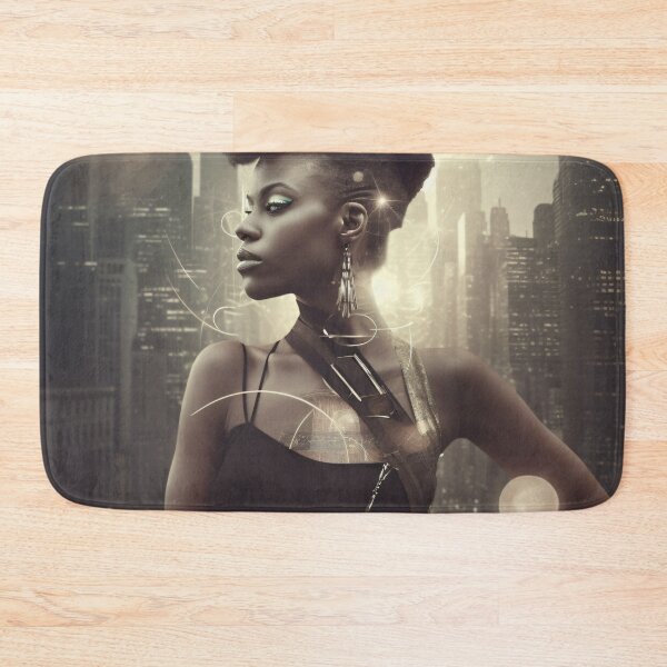Item preview, Afrofuturism Art designed and sold by MidJourneymen.