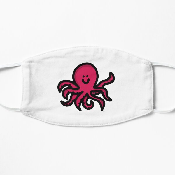 Cute Octopus Flat Mask