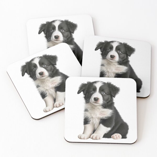 Item preview, Cute Border Collie Puppy designed and sold by StudioRedKoala.