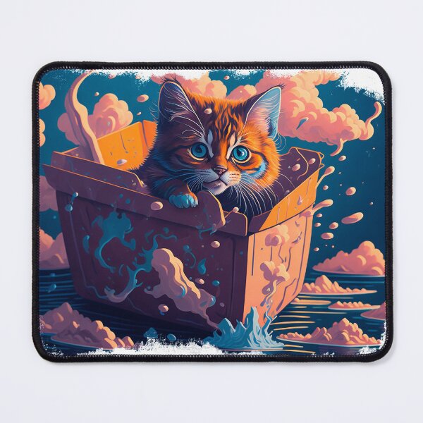 Item preview, drifting kitty designed and sold by eva3dadan.