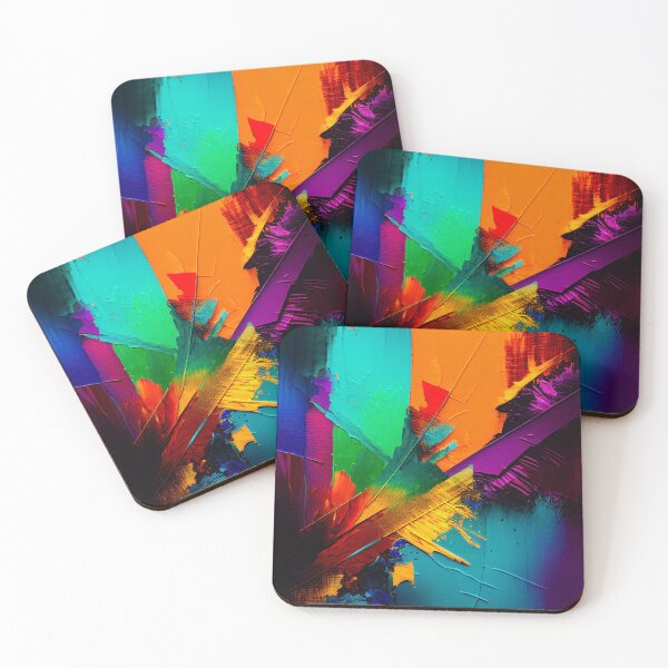 Item preview, Abstract Art Colorful Jets designed and sold by AfroMosaic.