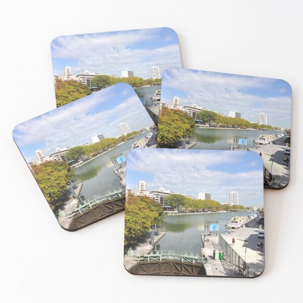Item preview, Paris  - Canal Saint Martin, France designed and sold by franck380.