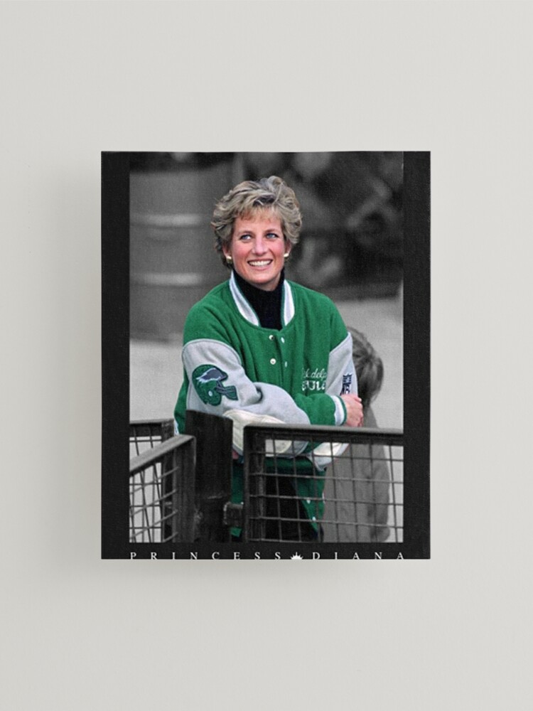 Princess Diana The Philadelphia Eagles Jacket Sticker for Sale by  RandonShane