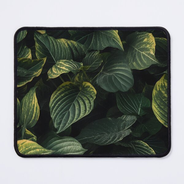Item preview, Seamless nature pattern with green and yellow leaves in the summer garden designed and sold by SeamlessGuru.