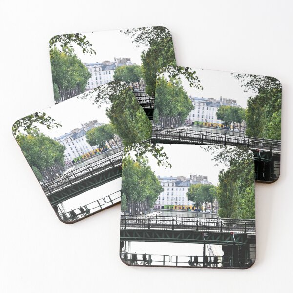 Item preview, Paris - Canal Saint Martin, France designed and sold by franck380.