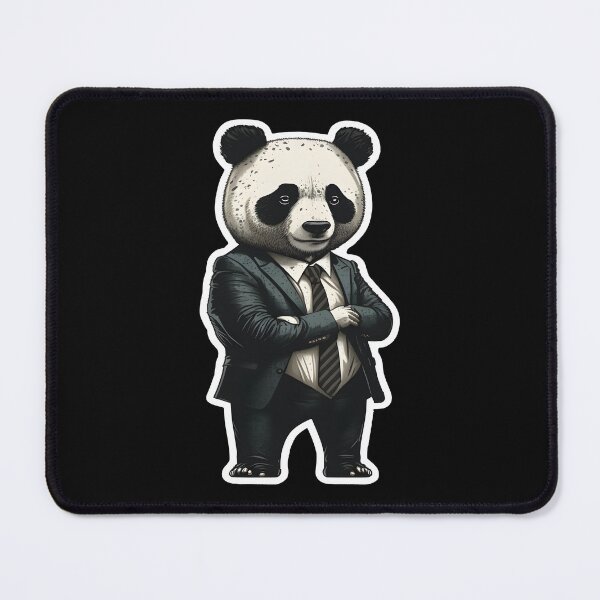 Item preview, Businessman Slick Panda designed and sold by hamishby.