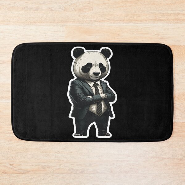 Item preview, Businessman Slick Panda designed and sold by hamishby.