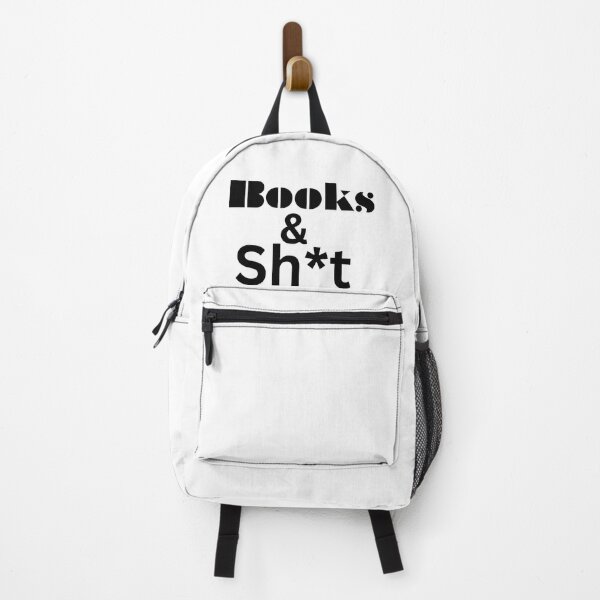 Item preview, Books & shit funny bag tote, librarian book lover, book club designed and sold by Paintingladycat.