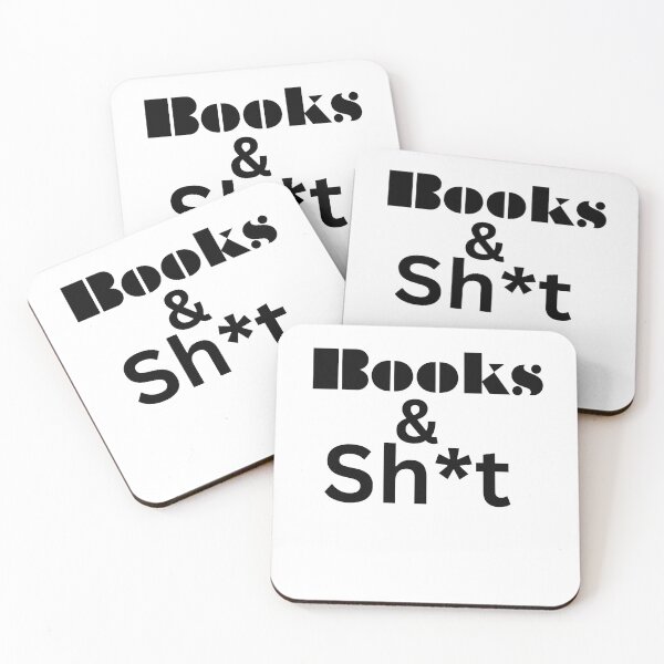 Item preview, Books & shit funny bag tote, librarian book lover, book club designed and sold by Paintingladycat.