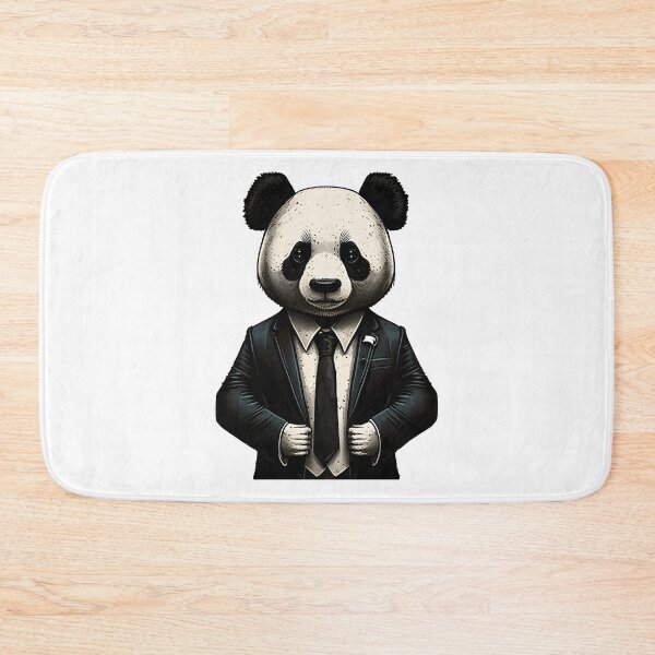 Item preview, Businessman Slick Panda  designed and sold by hamishby.