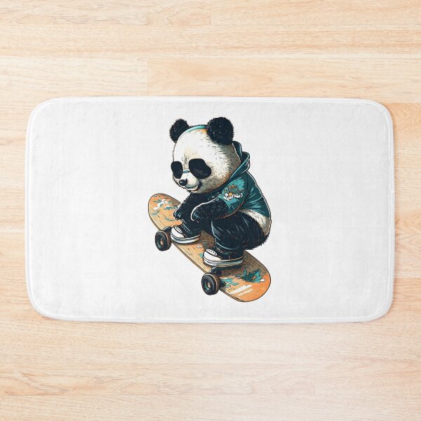 Item preview, Skateboarding Slick Panda  designed and sold by hamishby.