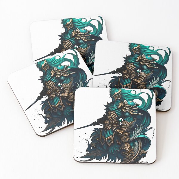 Item preview, The Radiant Knight - Teal and Bronze Armor Shines Bright designed and sold by GalihDA.