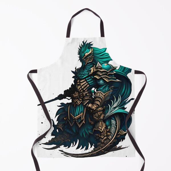 Item preview, The Radiant Knight - Teal and Bronze Armor Shines Bright designed and sold by GalihDA.