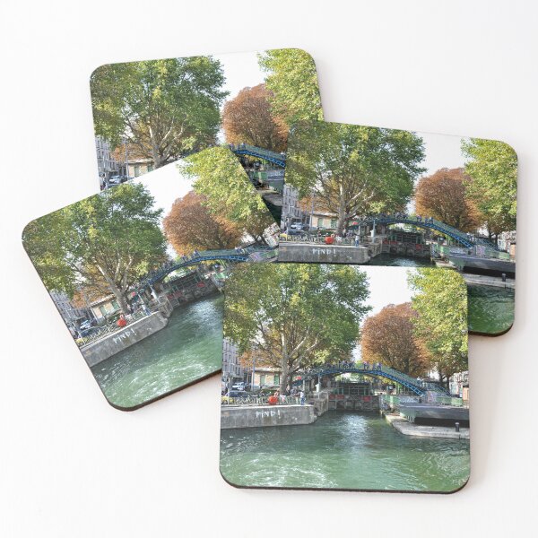 Item preview, Paris - Canal Saint Martin, France designed and sold by franck380.