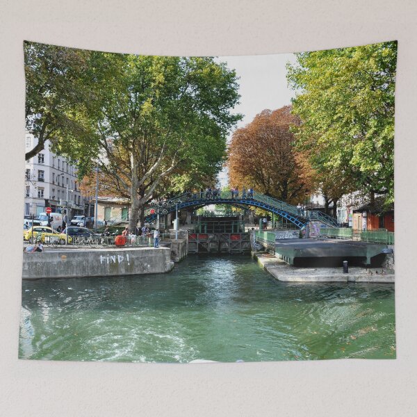 Item preview, Paris - Canal Saint Martin, France designed and sold by franck380.