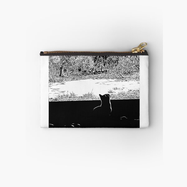 Item preview, TV Cat loves the jungle! designed and sold by betsybrown.